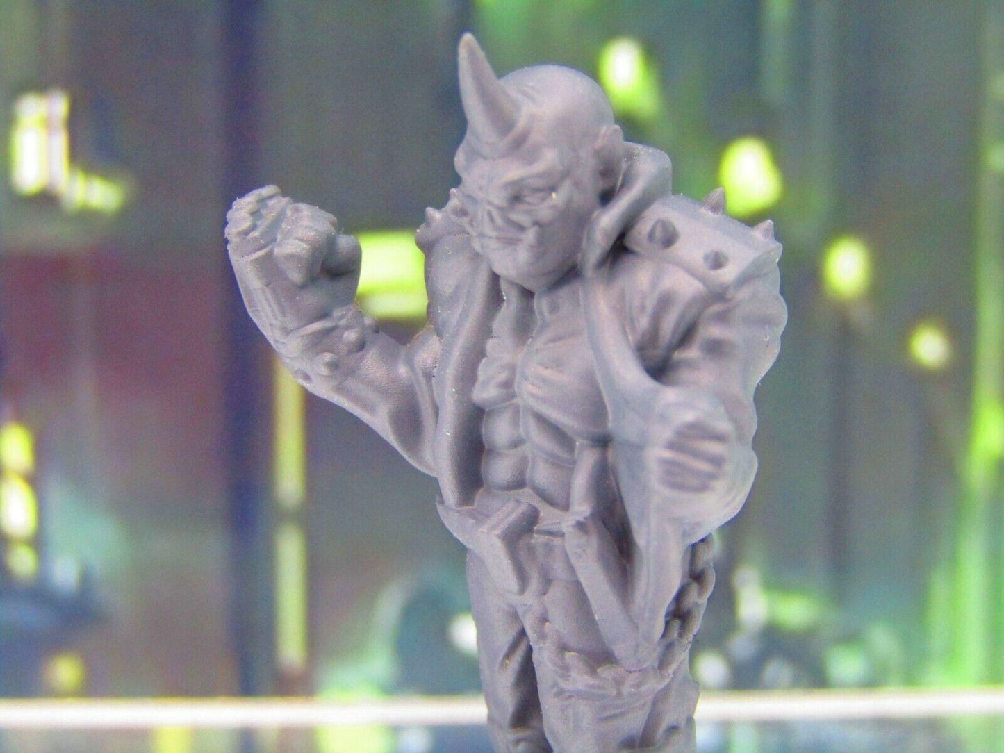 Alien Space Gang Bully Street Thug Mini Miniature Figure 3D Printed Model Sci Fi