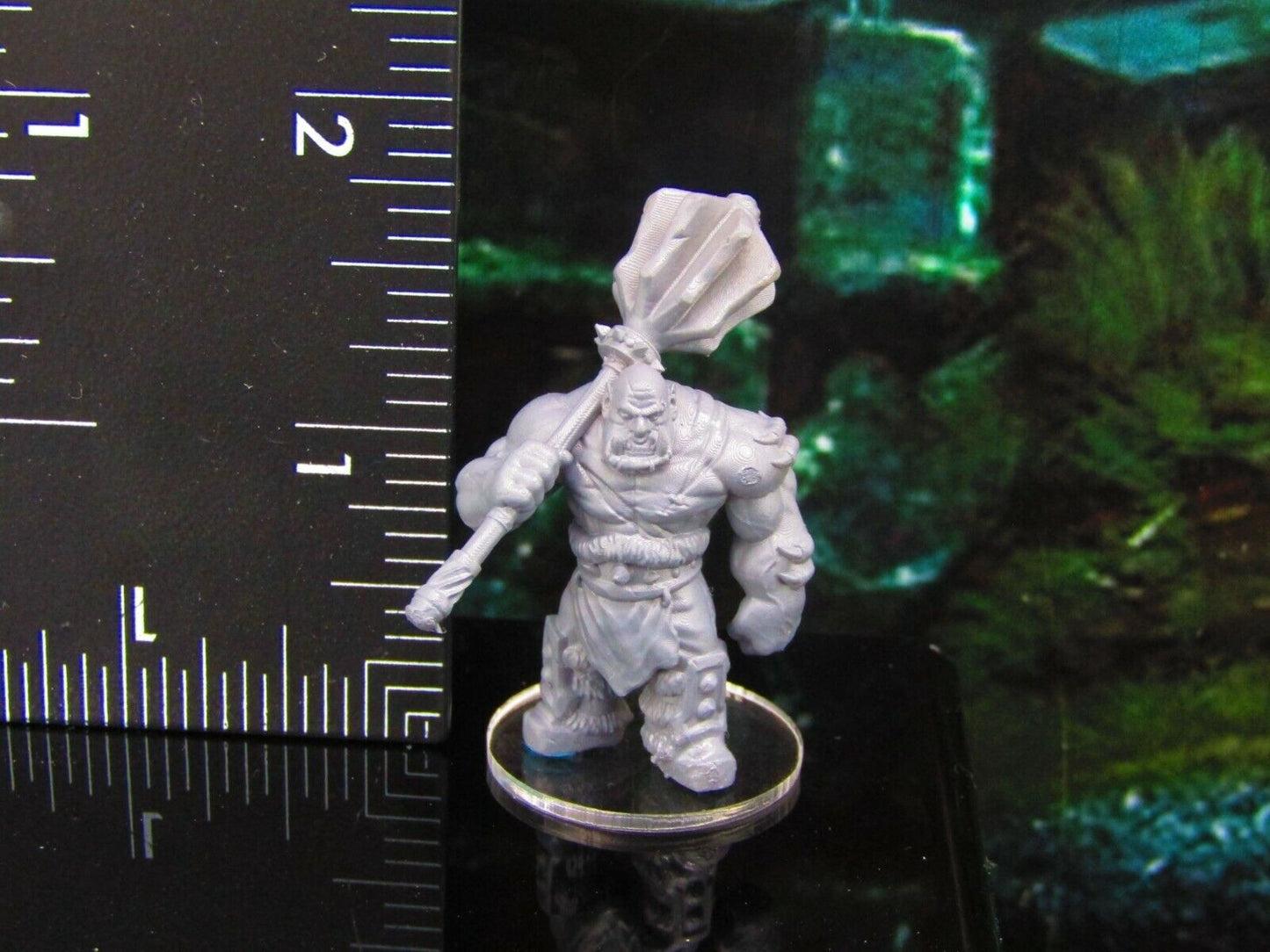 Orc Guard Soldier With Mace Mini Miniature Model Character Figure