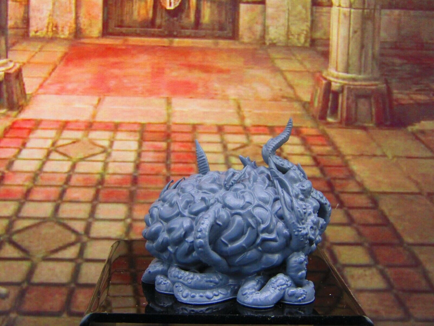 Telepathic Brain Monster Rest Pose Mini Miniature Model Character Figure