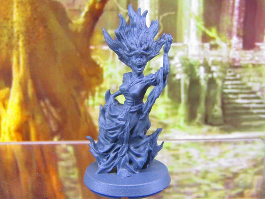 Screaming Banshee Mini Miniatures 3D Printed Resin Model Figure 28/32mm Scale