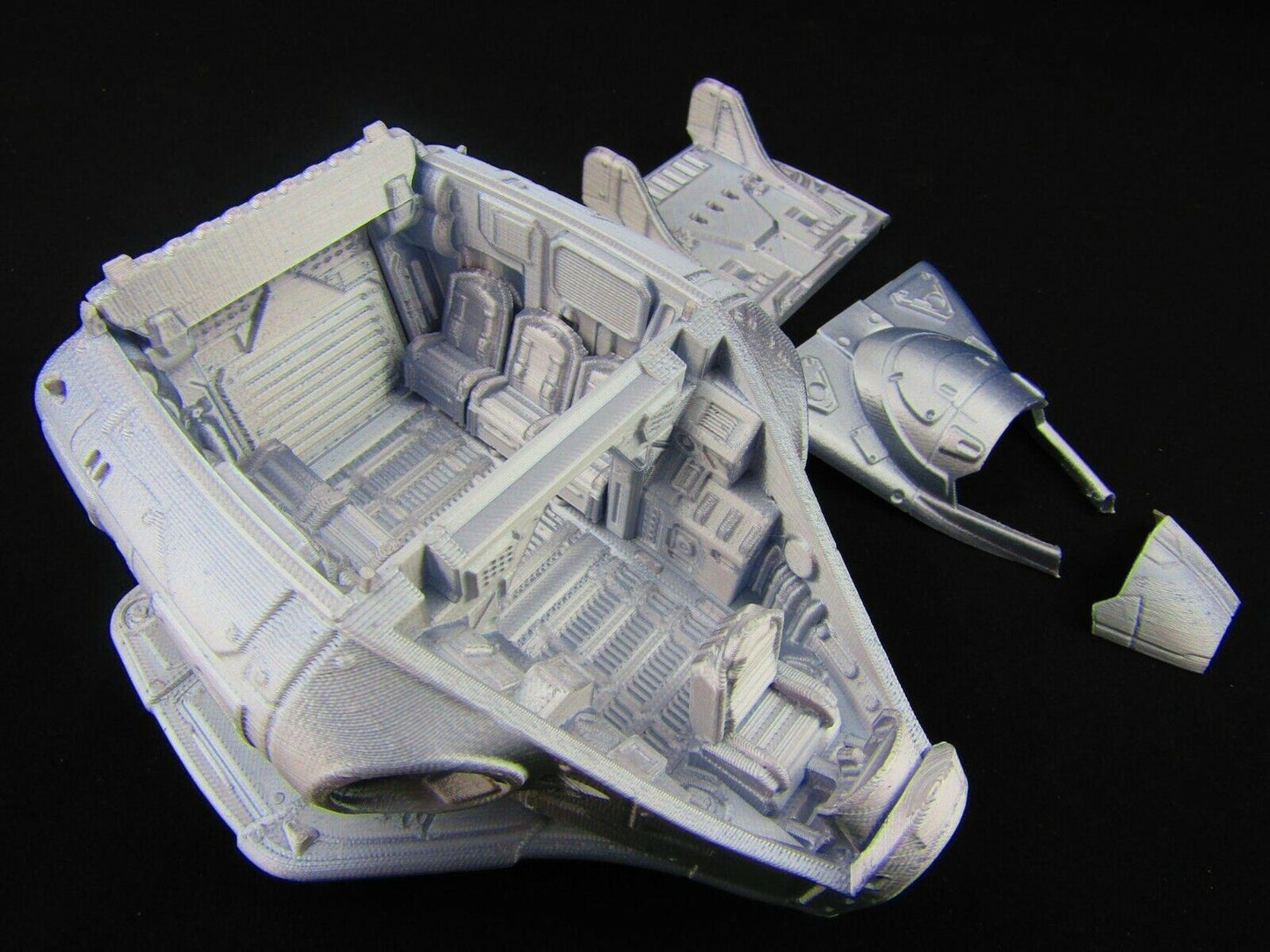 Soldier Transporter / Cargo Space Shuttle  Scenery Scatter Terrain 3D Print