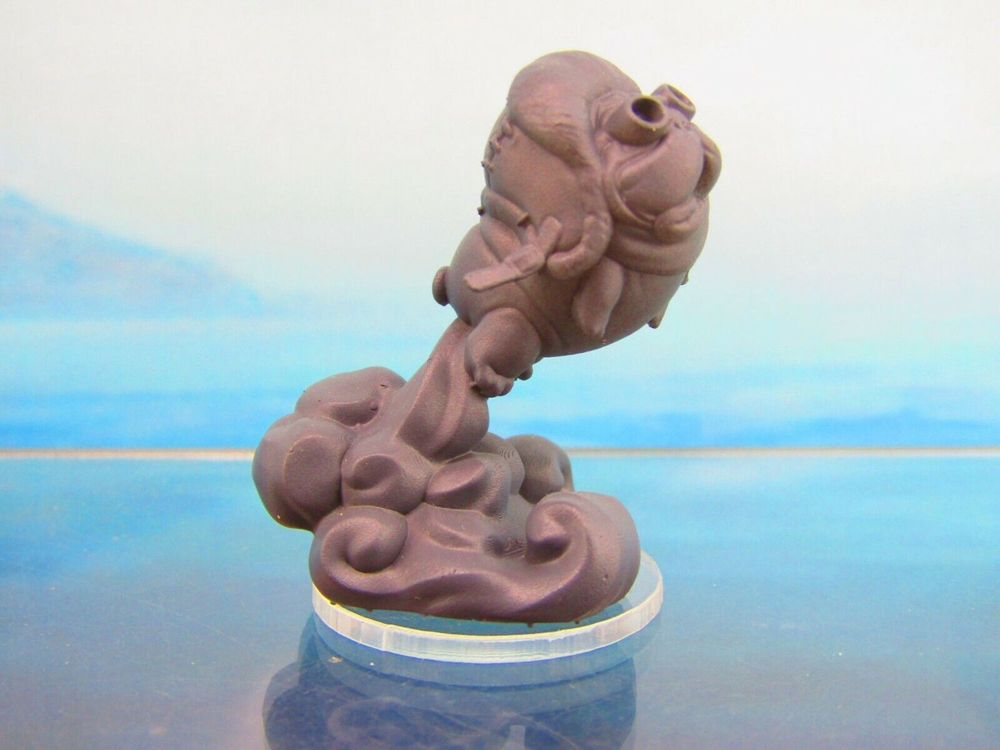 Self Propelled Rocket Pug Dog Pet Companion Familiar Mini Figure 3D Printed