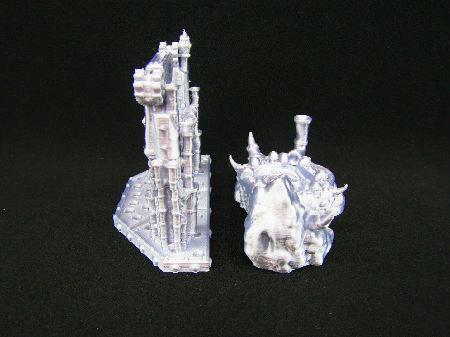 Smelting Iron Works Foundry and Furnace Scatter Terrain Scenery 3D Printed