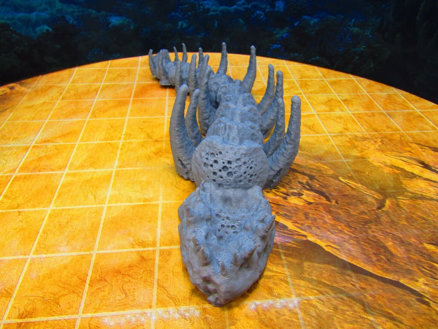 Sea Monster / Dragon Spine and Ribcage Bones Scenery Scatter Terrain Props