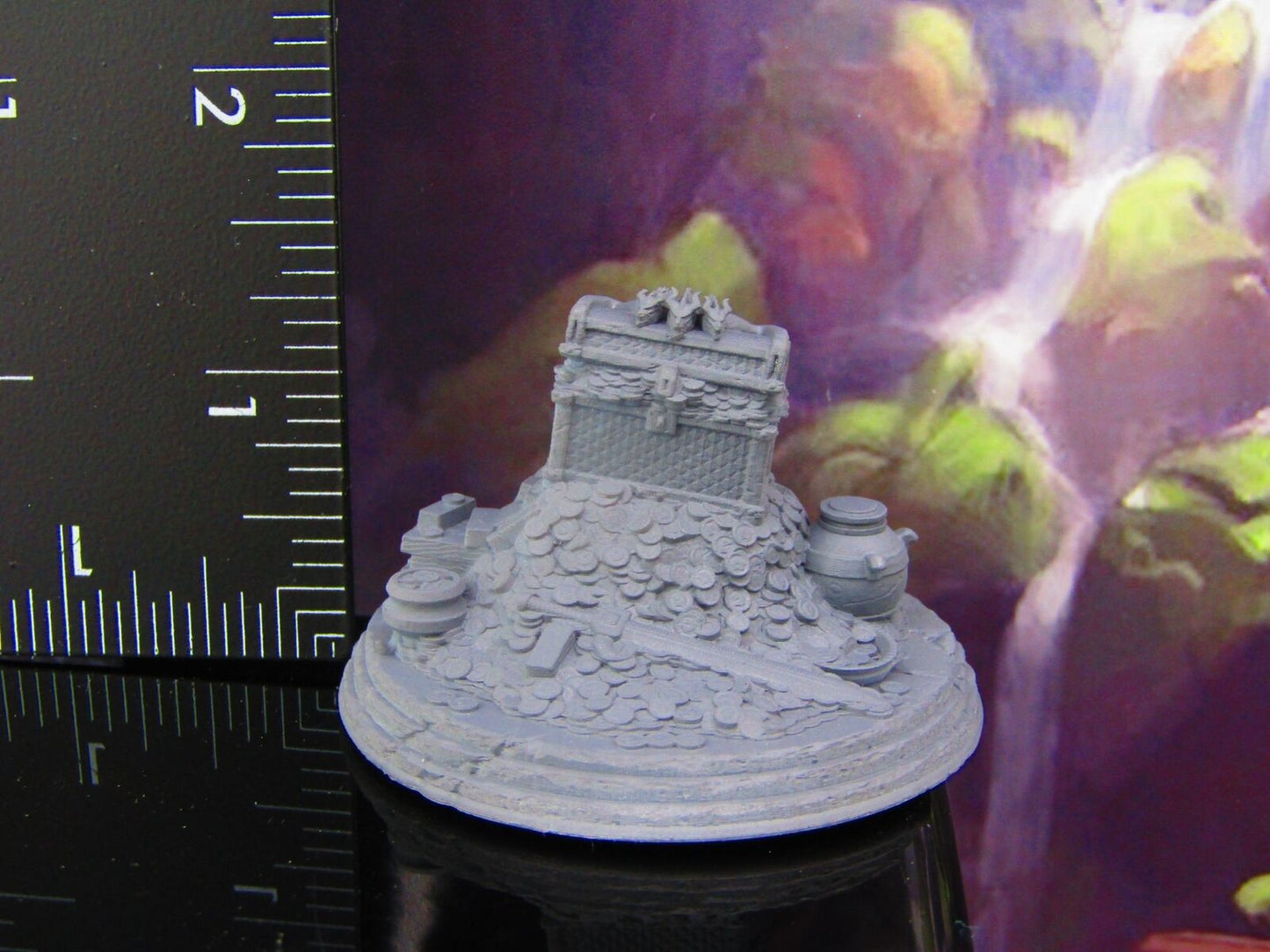 Dragon's Treasure Pile Trove Scatter Terrain Scenery Mini Miniature Model