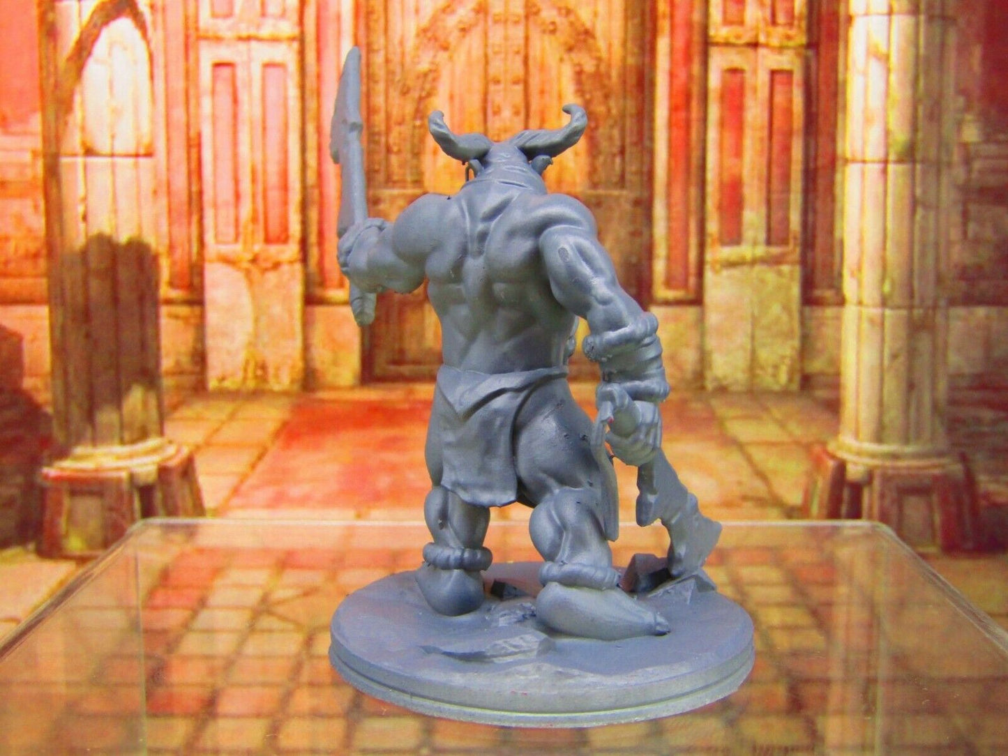 Orc Demon Hybrid Mini Miniature Figure 3D Printed Model 28/32mm Scale RPG