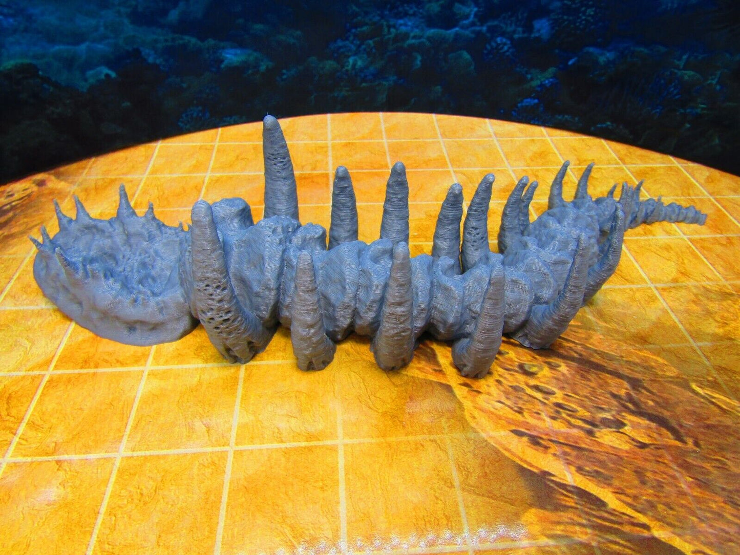 Sea Monster / Dragon Spine and Ribcage Bones Scenery Scatter Terrain Props