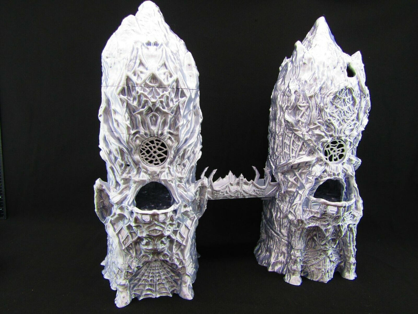 Modular Stackable Stalagmite Towers Pair Scatter Terrain Scenery 3D Printed Mini