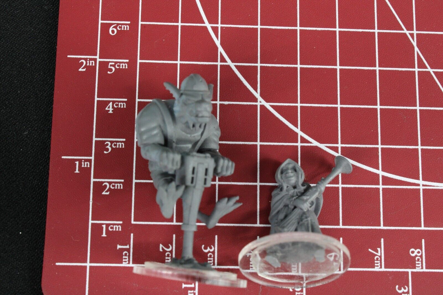 3pc Red Riding Hood & Big Bad Wolf Mini Miniature Blood Fantasy Football Bowl
