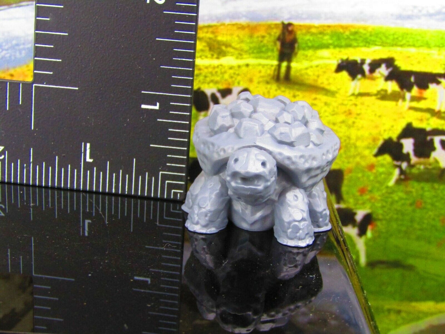 3pc Clod Dirtle Mount / Pack Dirt Turtle Set Mini Miniature Model Character