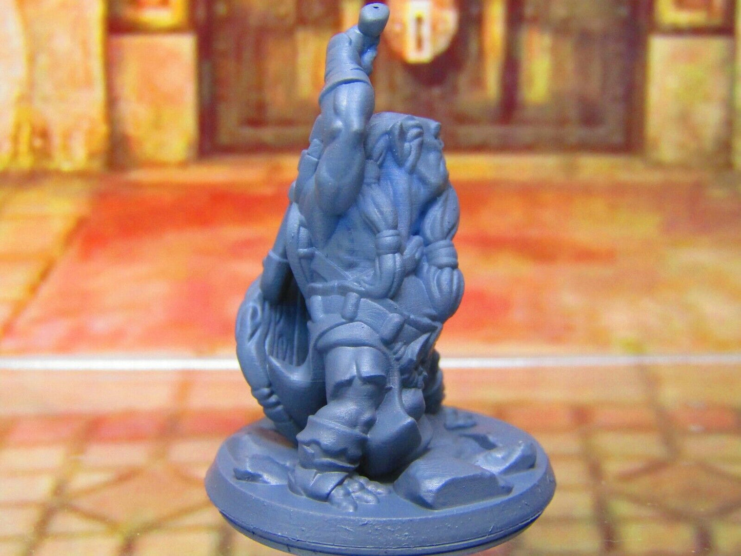Goblin Fighter Warrior Soldier w/ Sword Mini Miniature Figure 3D Printed Model