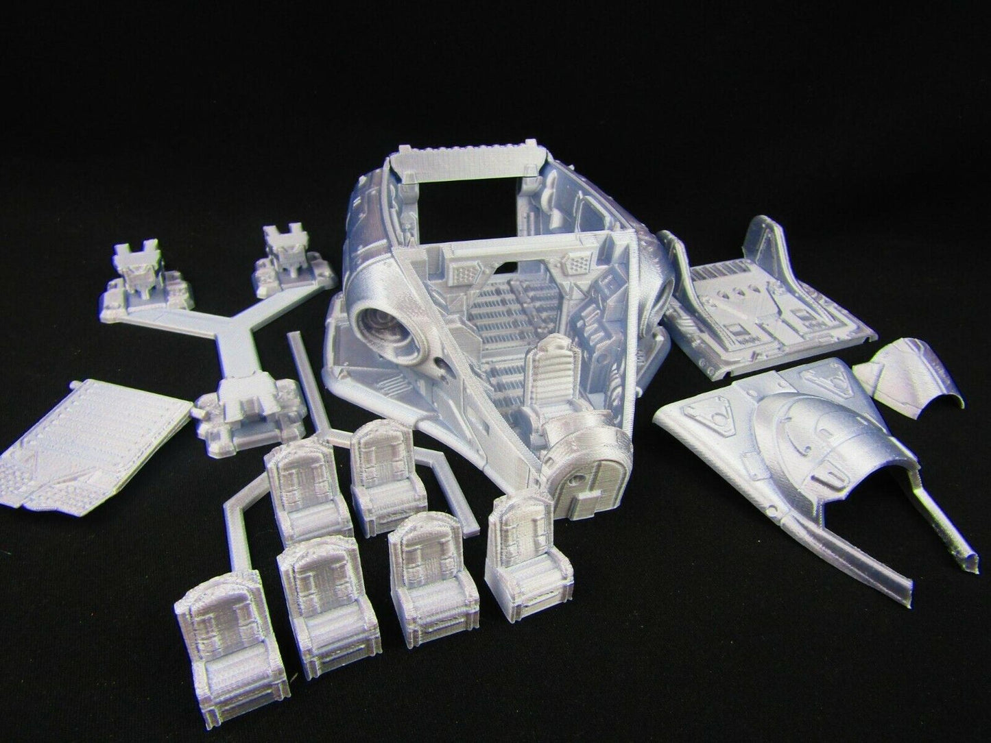 Soldier Transporter / Cargo Space Shuttle  Scenery Scatter Terrain 3D Print