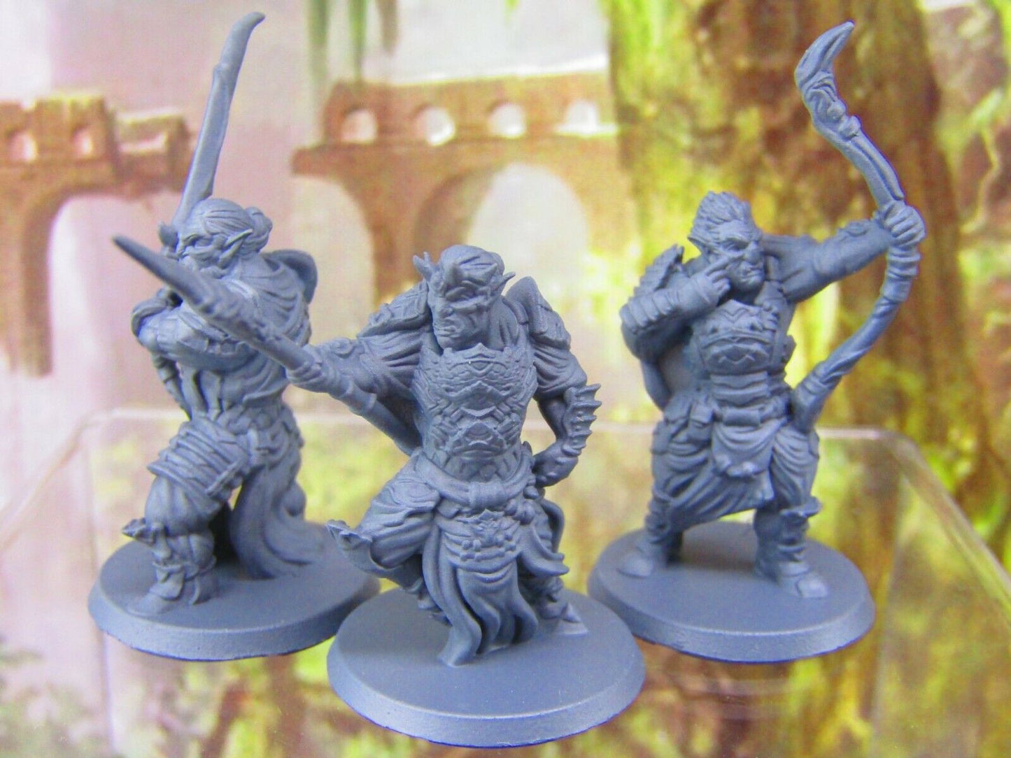 3pc Hobgoblin Warparty Set Mini Miniatures 3D Printed Resin Model Figure 28/32mm