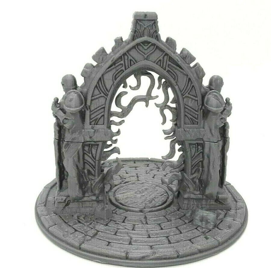 3 Piece Ancient Magical Portal Scatter Terrain Scenery 28mm Dungeons & Dragons