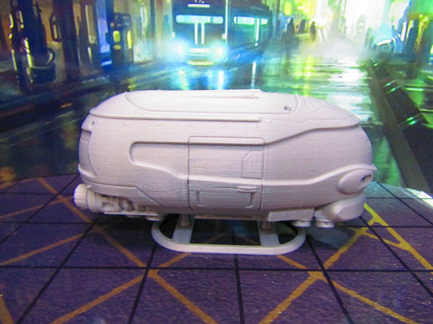 Hover Van Car Vehicle Transportation Terrain Scenery Miniature