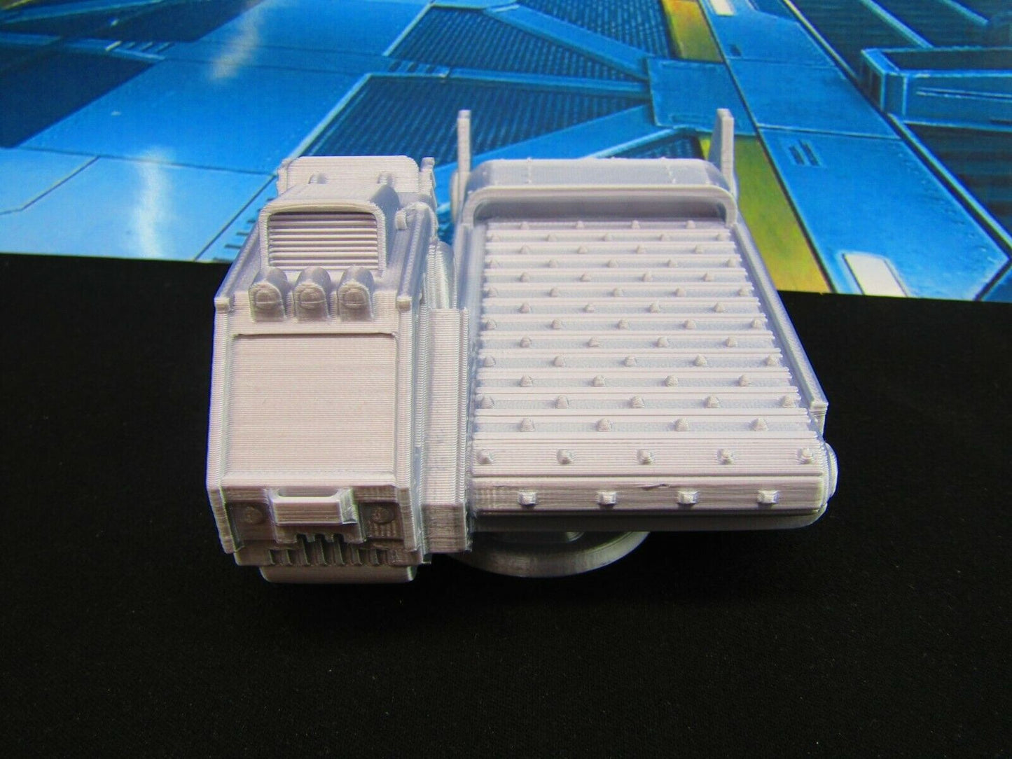 Crusher Mining Construction Equipment Scenery Scatter Terrain 3D Printed Model