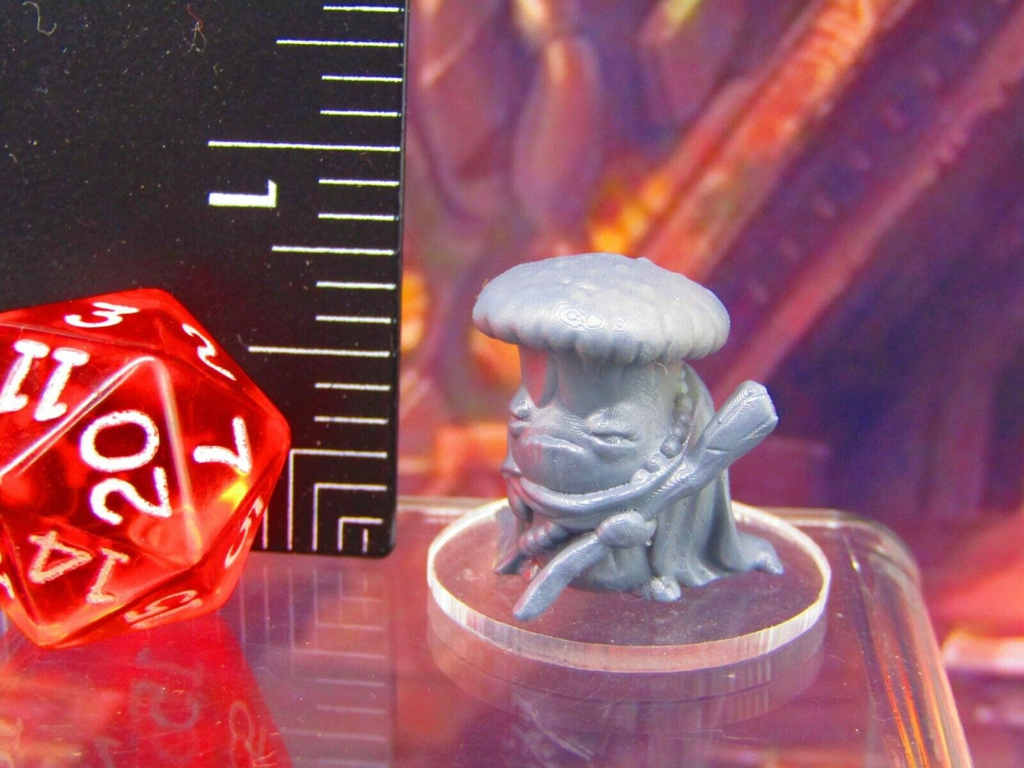 Shroomie Elder Mushroom Men Myconid Fungus Folk Mini Figures 3D Printed Model