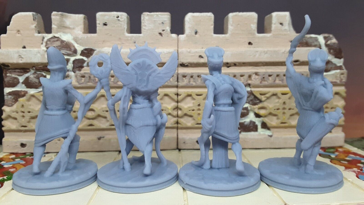 Egyptian Mummy Zombie Army Mini Miniature 28/32mm Figure D&D 3D Printed Resin