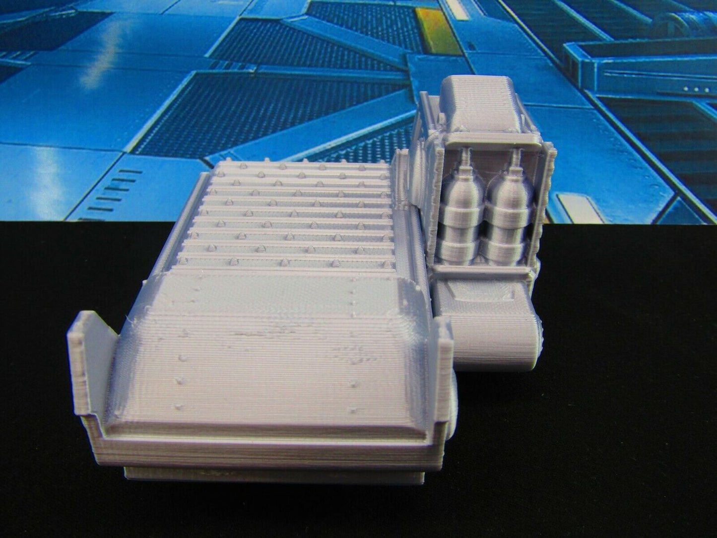 Crusher Mining Construction Equipment Scenery Scatter Terrain 3D Printed Model