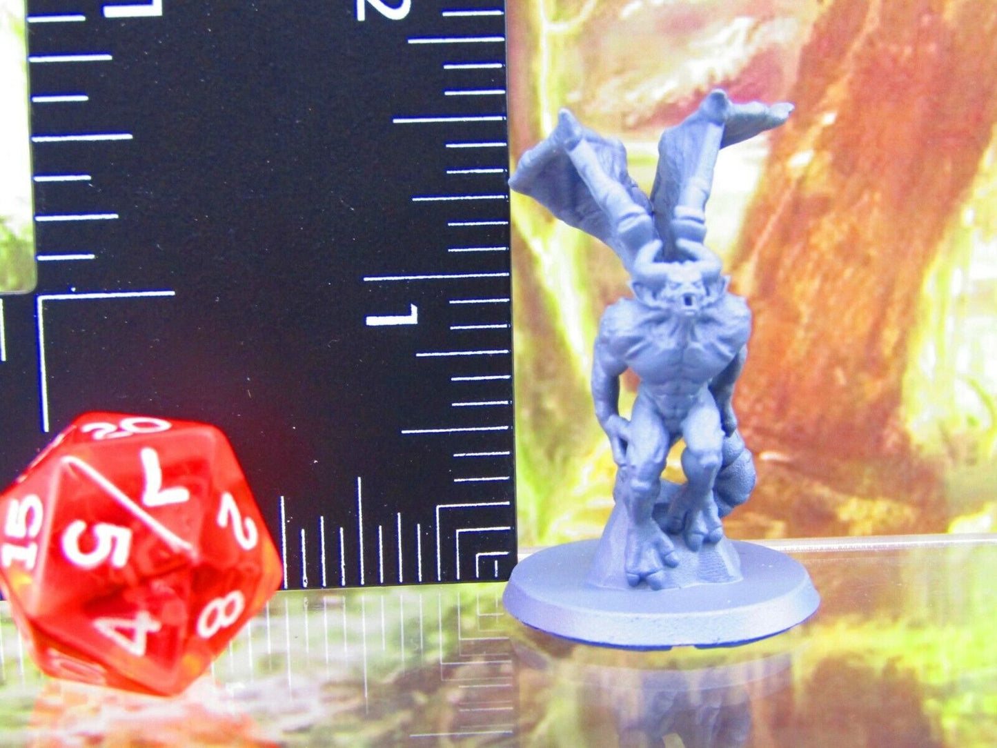 Pouncing Imp Demon Mini Miniatures 3D Printed Resin Model Figure 28/32mm Scale