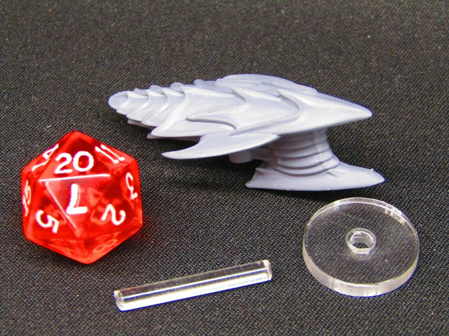 Tbialis Large Destroyer The Hive Tier 8 Starfinder Fleet Scale Starship Mini