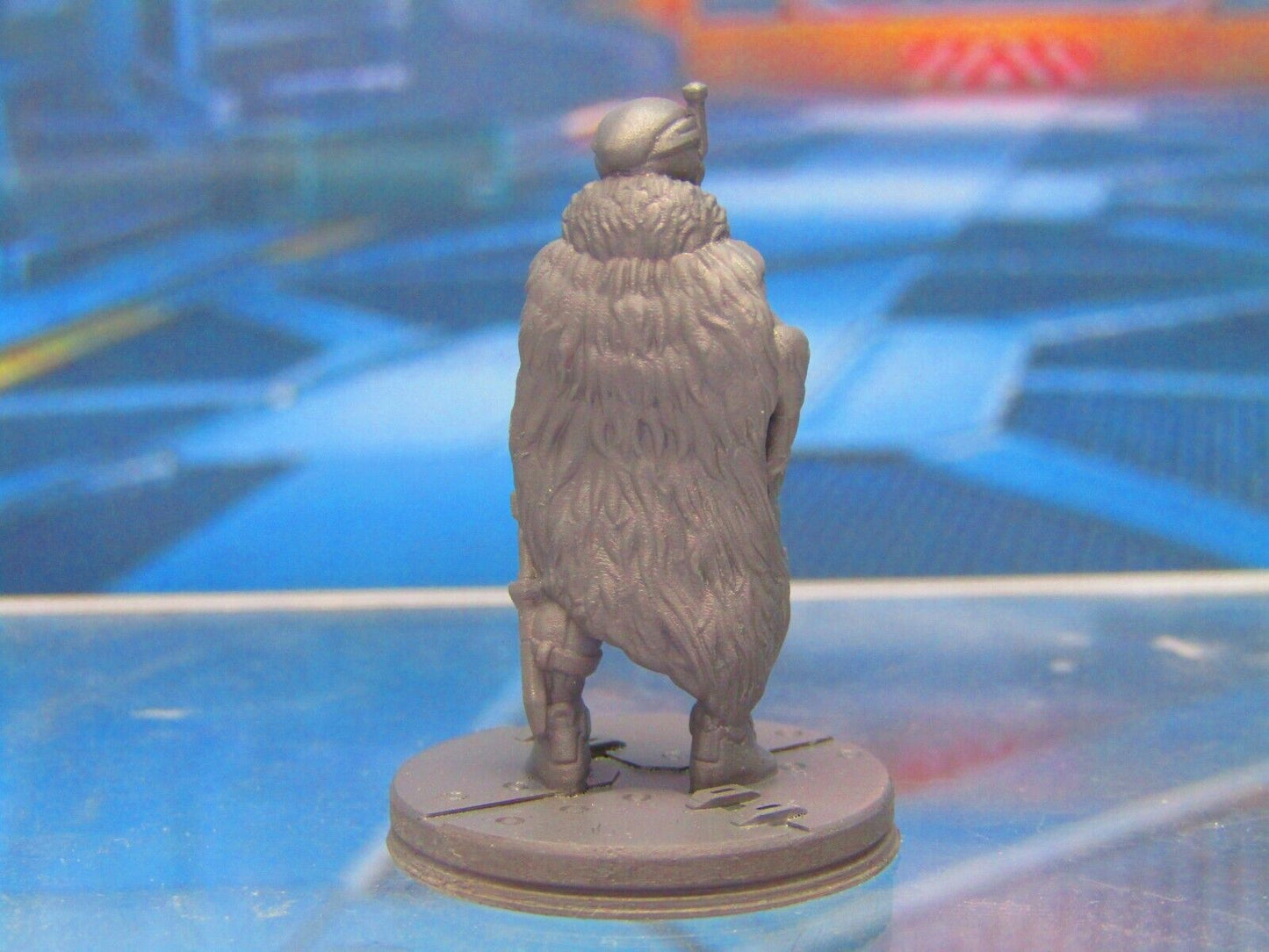 Female Galactic Human Bounty Hunter Mercenary Mini Miniature 3D Printed Model