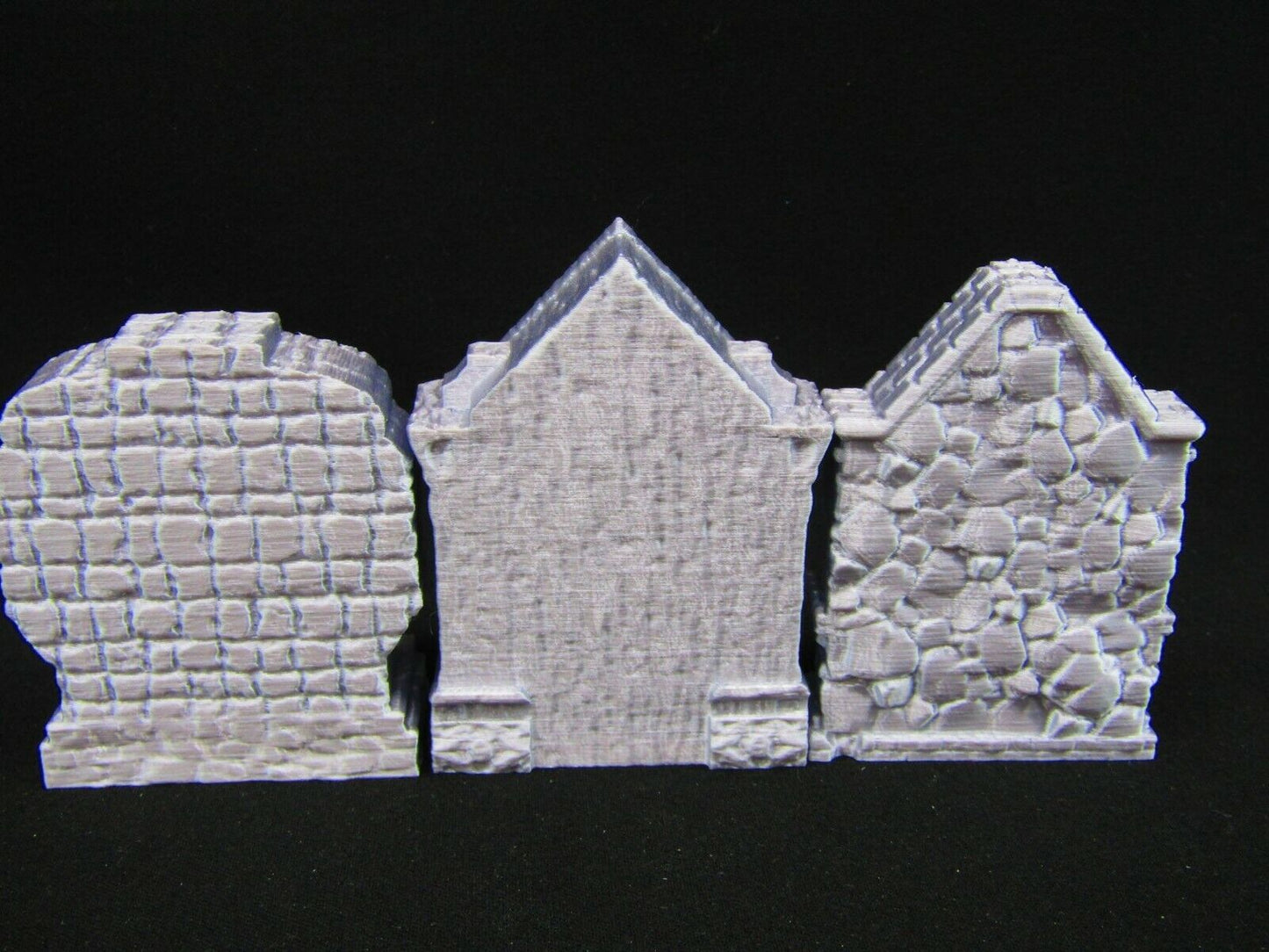3pc Roadside Holy Place Shrines Scatter Terrain Scenery 3D Printed Mini