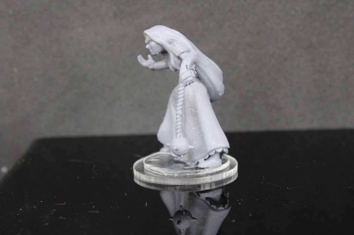 Rapunzel W/ Mace Hair Mini Miniature RPG Tabletop Gaming Wargaming D&D