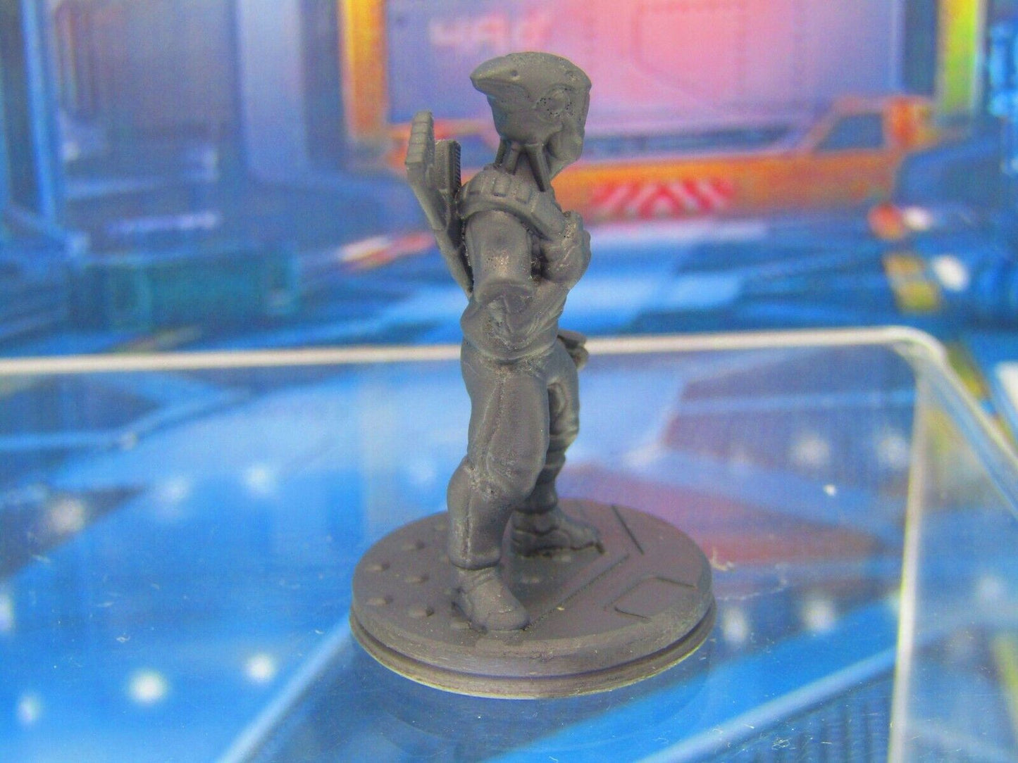 Sniper Bounty Hunter Assassin Robot Mini Miniature Figure 3D Printed Model 28/32