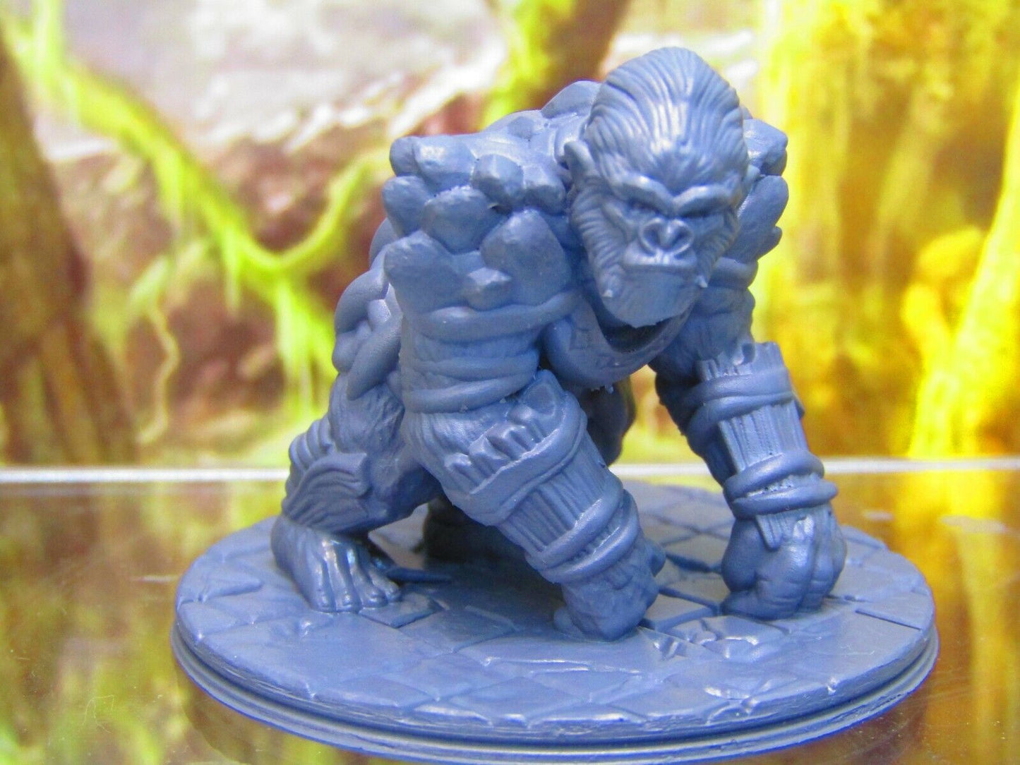 Gorilla Fighter Warrior Soldier Mini Miniature Figure 3D Printed Model 28/32mm