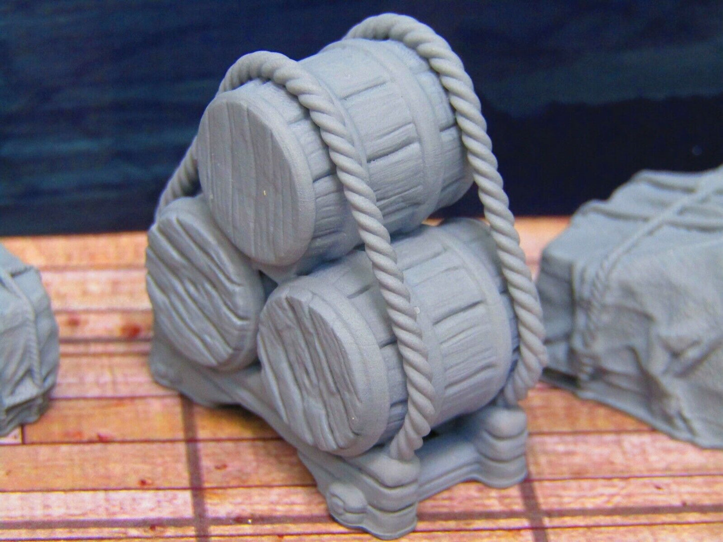 6p Ship Boat Shipping Cargo Stock Goods Pirate Loot Scenery Scatter Terrain Prop