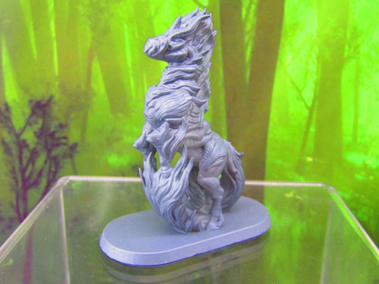 Nightmare Hellhorse Demon Horse Mini Miniatures 3D Printed Resin Model Figure