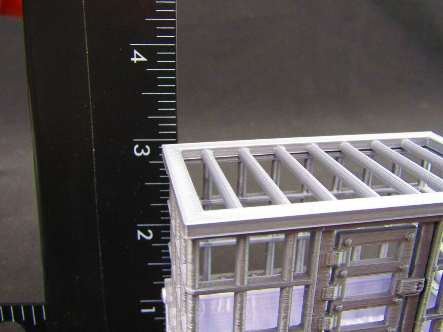Slave Wagon w/ Horses & Prisoners in Cell Scatter Terrain Scenery 3D Printed