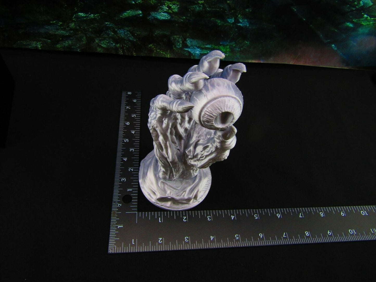 Lich's Wizard's Sorcerer's Necromancer's Cursed Hand Full Size Prop 3D Printed