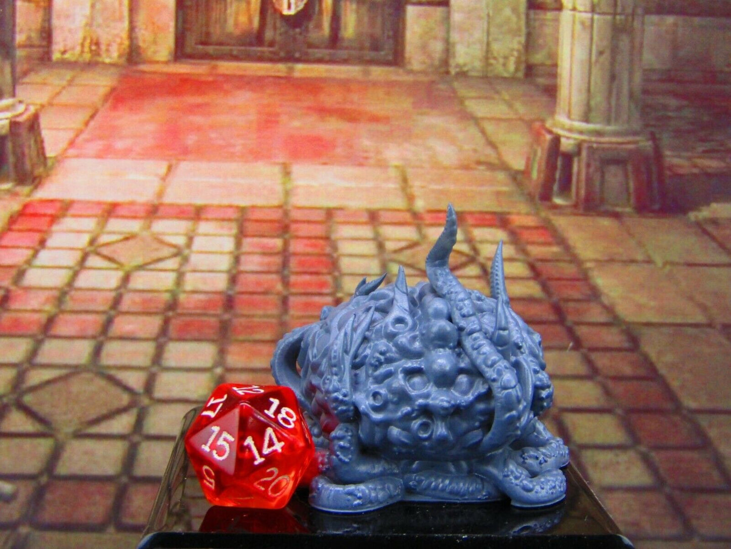 Telepathic Brain Monster Rest Pose Mini Miniature Model Character Figure
