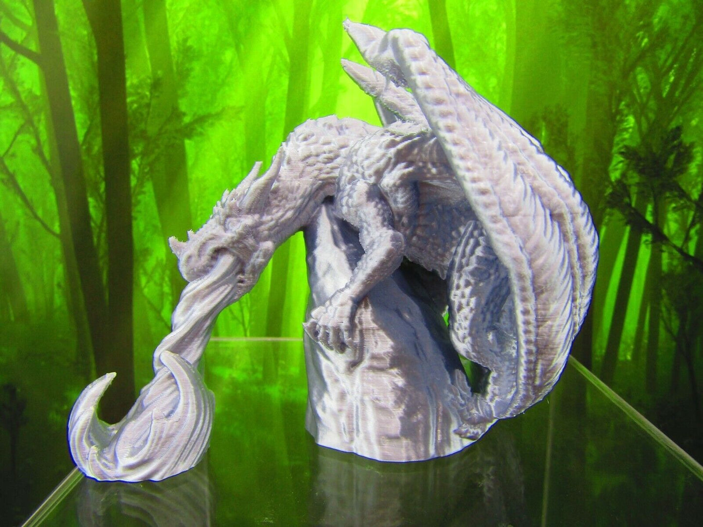 Young Dragon Mini Miniatures 3D Printed Resin Model Figure 28/32mm Scale