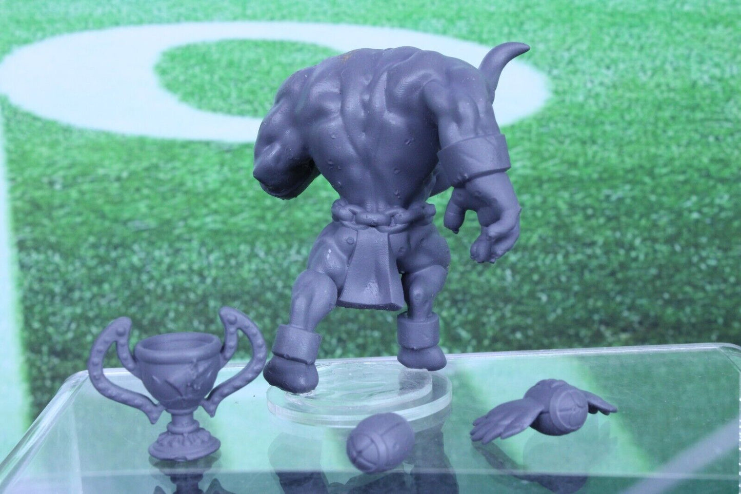 Minotaur Female Coach Mini Player RPG Tabletop Blood Fantasy Football Bowl Team