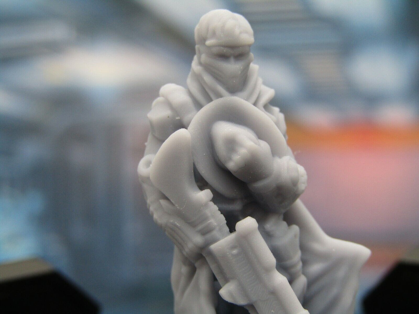 Space Cowboy Space Crew Mini Miniature Figure Scenery Terrain 3D Printed Model