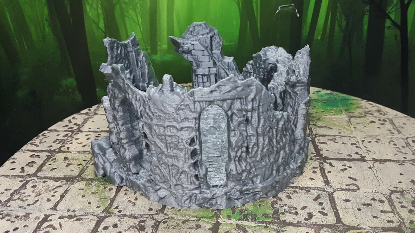 Altar Building Ruins Scatter Terrain Scenery 28mm Dungeons & Dragons 3D Printed