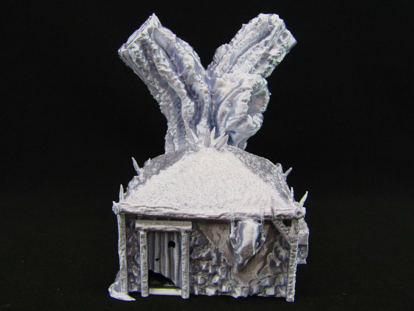 Tree Hut House Scatter Terrain Scenery 3D Printed Mini Miniature Model 28/32mm
