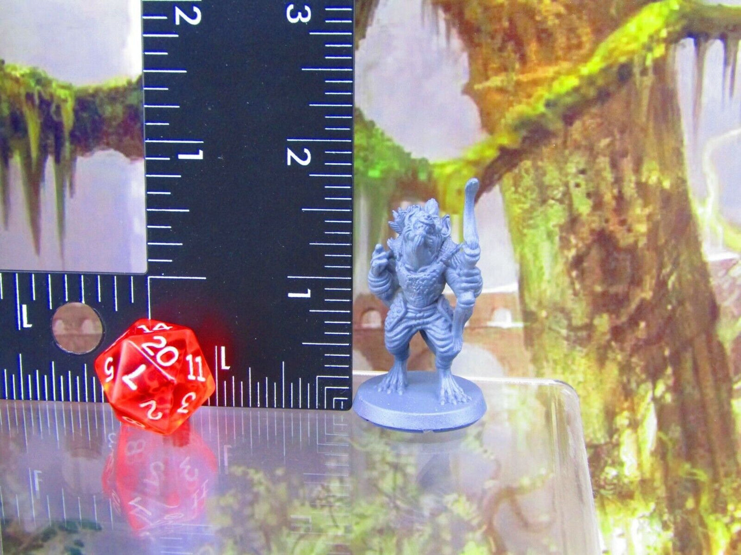 Gnoll Archer Bowman Mini Miniatures 3D Printed Resin Model Figure 28/32mm Scale