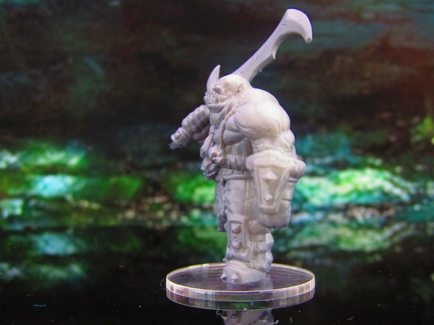 Orc Guard Soldier With Sword Mini Miniature Model Character Figure