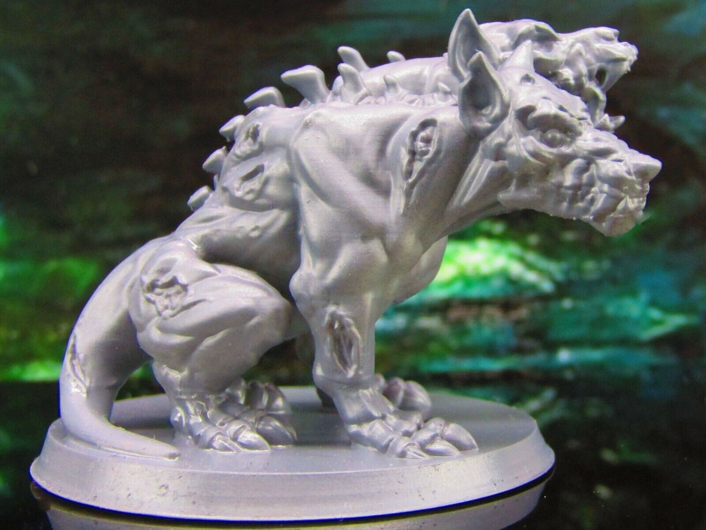 Undead Zombie Cerberus 3 Headed Dog Monster Mini Miniature Model Character
