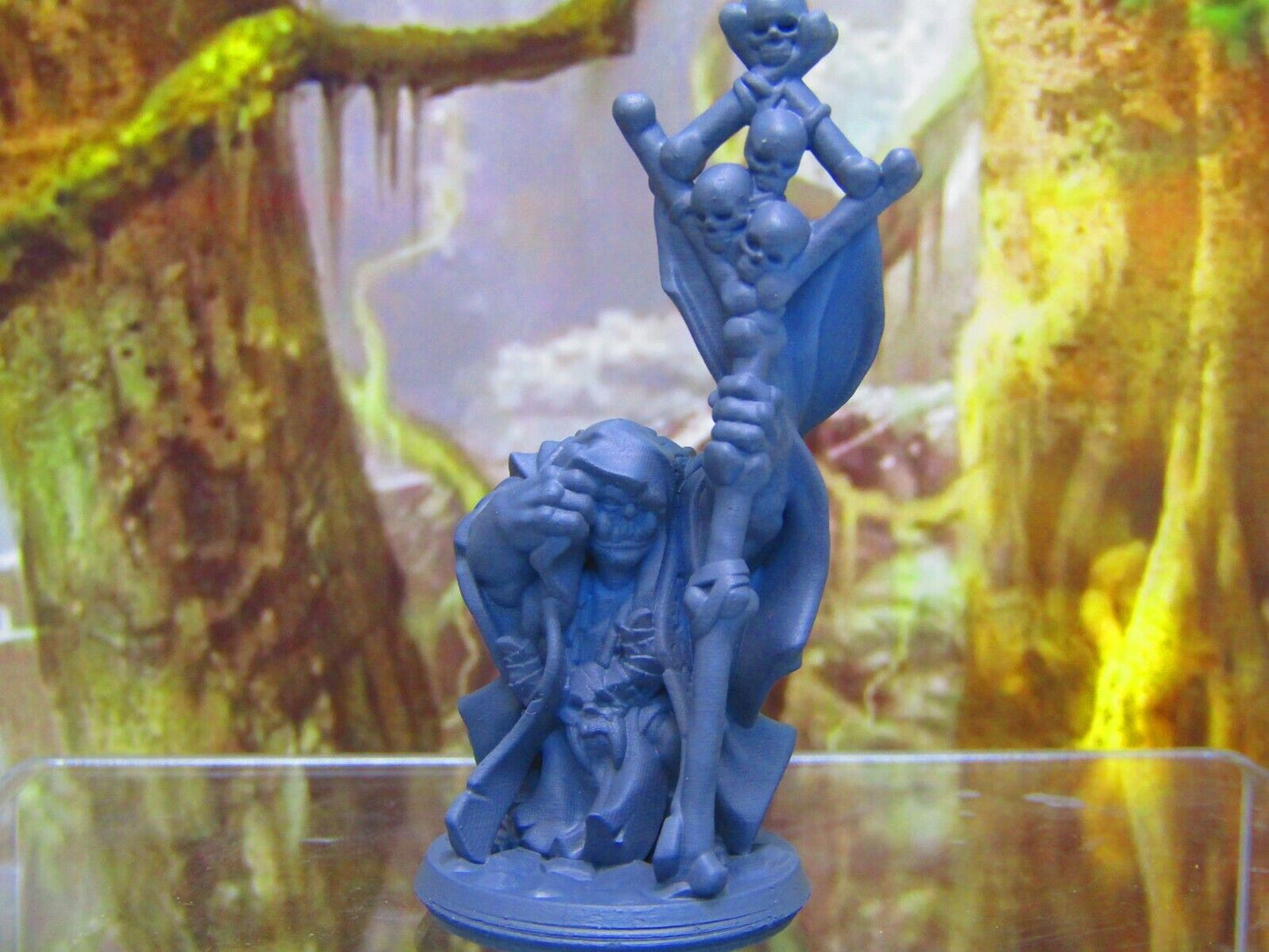 Orc Shaman Priest Cleric Flagbearer Mini Miniature Figure 3D Printed Model