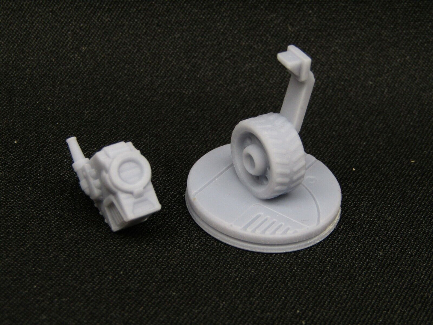 Wheeled Recon Bot Camera Droid Mini Miniature 3D Printed Figure Model