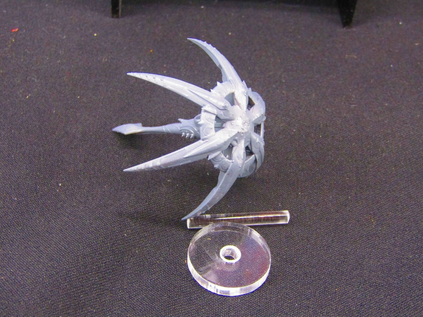 Kshellik Warbird Cruiser Mass 3 W/ Flight Stand & Rod Astra Nebula Billion Suns