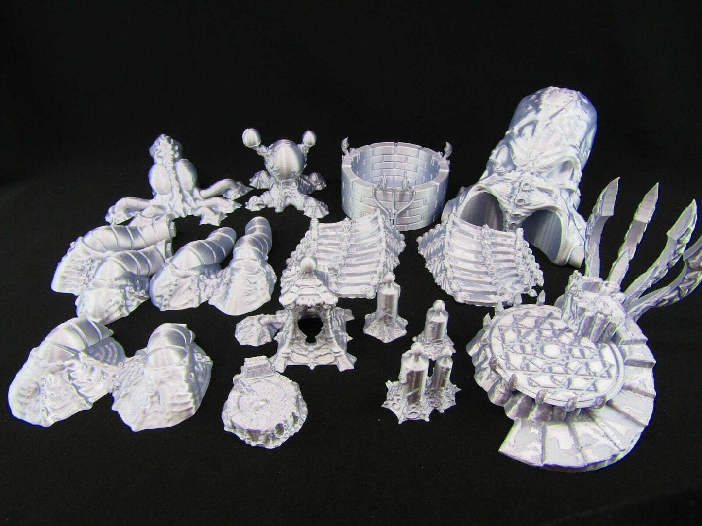 15pc Mind Horror Scatter Set Scatter Terrain Scenery 3D Printed Mini Miniature