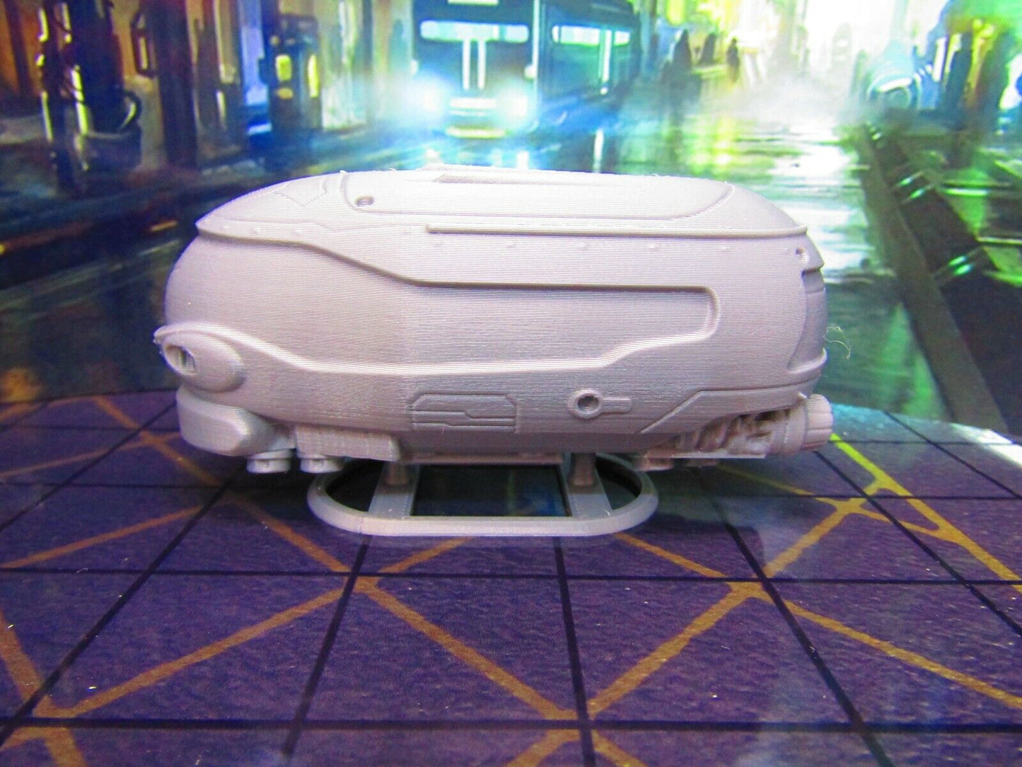 Hover Van Car Vehicle Transportation Terrain Scenery Miniature