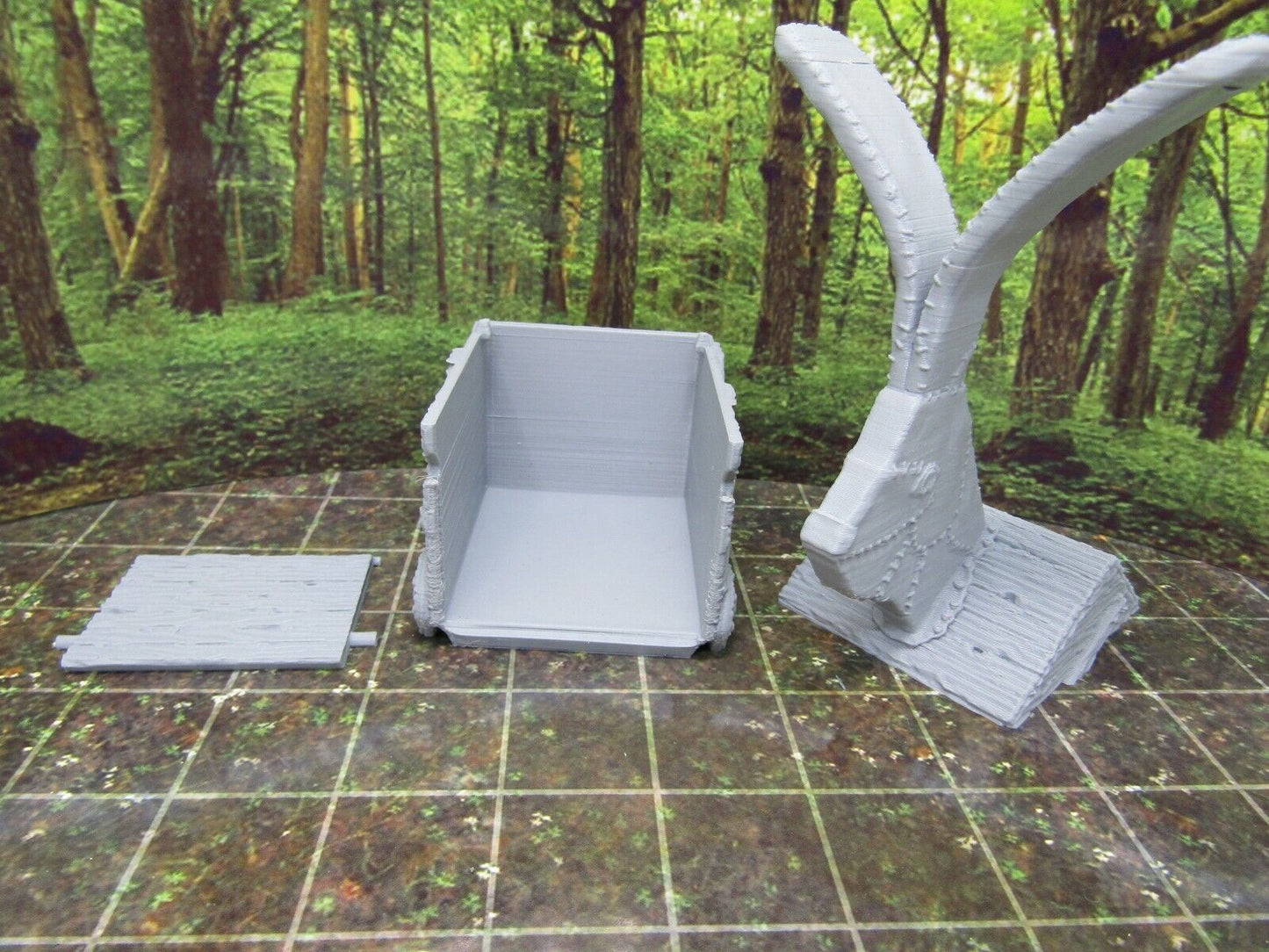 Trojan Siege Rabbit Miniature Mini Scenery Terrain 3D Printed Model D&D Piece