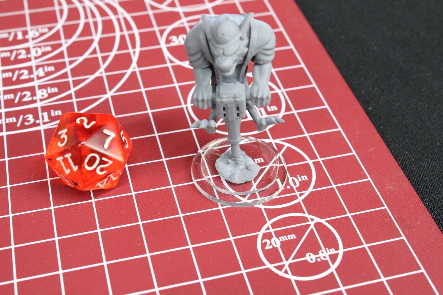 3pc Red Riding Hood & Big Bad Wolf Mini Miniature Blood Fantasy Football Bowl
